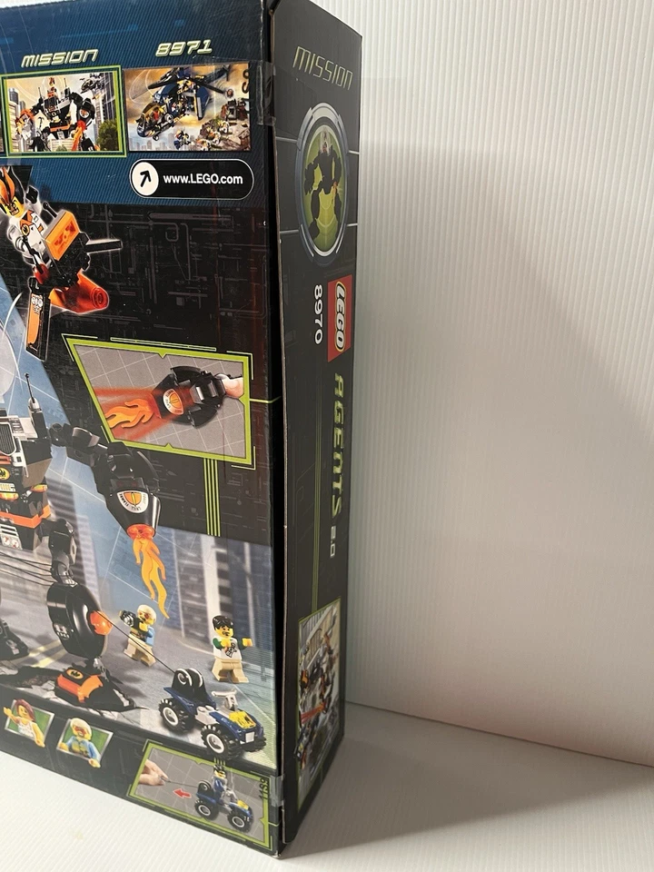 LEGO Agents Robo Attack 8970 (New Sealed) - Image 3 of 4
