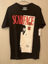 Scarface T-shirt Tony Montana Men s Medium Graphic Tee Black