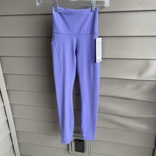 NWT Lululemon Wunder Train HR Tight 25 Pockets Womens Size 2 Purple