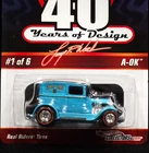 Hot Wheels A-OK Larry Wood 40 Years RLC Red Line Club HWC Car 00871/07500