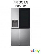 Frigo Americano Frigorifero LG Side-by-Side 635 L No Frost Classe E Acciaio Inox