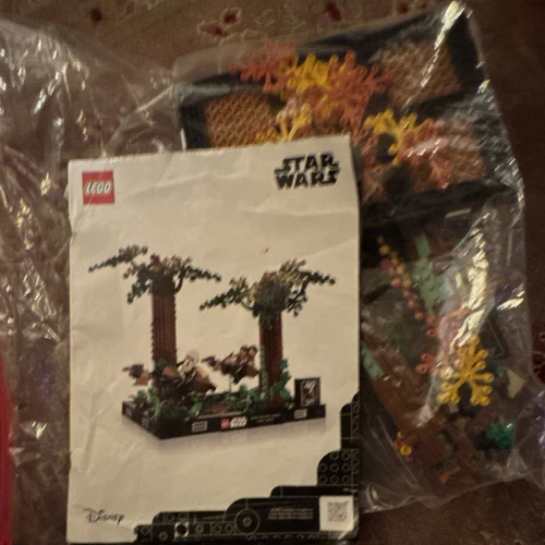 LEGO Star Wars Endor Speeder Chase Diorama 75353 Complete Set 18+ Leia Luke