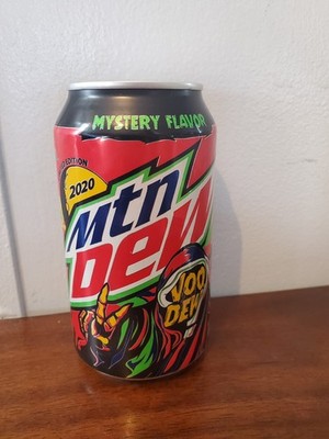 NEW Unopened 2020 Mountain Dew Voodoo 12 oz Can - Full!