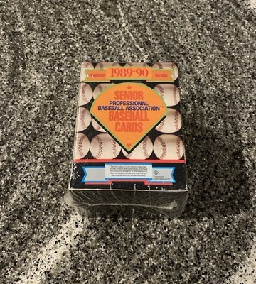 1989-90 Senior League Baseball Premiere Edition Factory Sealed Set  