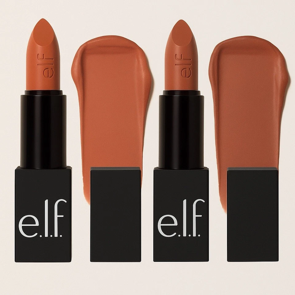 Set Of 2: Drive + No Doubt Of : e.l.f. O Face Satin Lipstick, Richly Pigmented, - Image 2 of 4