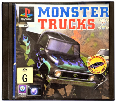 Monster Trucks PS1 PS2 PS3 PAL *Complete*