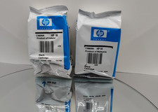 LOT of 2 GENUINE HP 56 C6656AN 140 Black Ink Cartridge B3