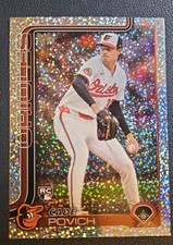 2025 Topps Series 1 - Cade Povich #25 Confetti (RC)