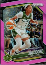 2025 Panini Prizm WNBA #110 Zia Cooke Pink Prizms #/175