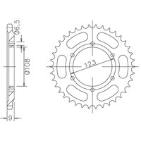"Zahnrad Stahl P420 - Z52 (DIS.47102) Derbi 50 Gpr \" Ausland \" 00/03"