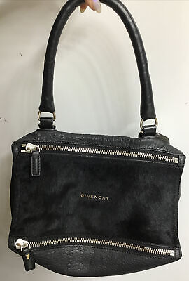 givenchy Pandora bag Black Double Zipper Single Top Handle givenchy Pandora bag Black Double Zipper Single Top Handle