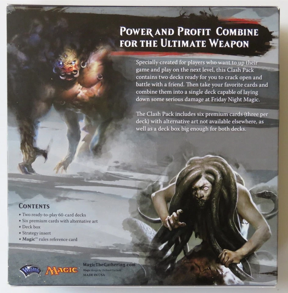 Fate Reforged MtG sealed TWO-PLAYER CLASH PACK 60 Card Deck x 2 Box - Image 2 of 2