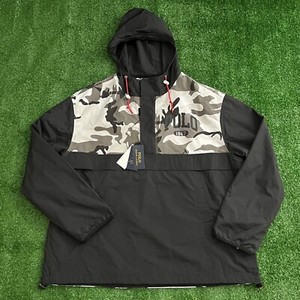 ジャケット・アウター Supreme Hooded Logo Half Zip Pullover Supreme Hooded Logo Half Zip Pullover Black Men's - FW17 - US