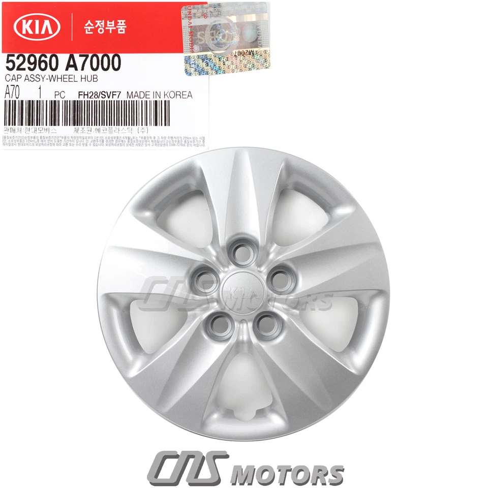 ⭐GENUINE⭐ Wheel Cover 15" for 2014-2018 Kia Forte Forte5 52960A7000 - Image 4 of 4