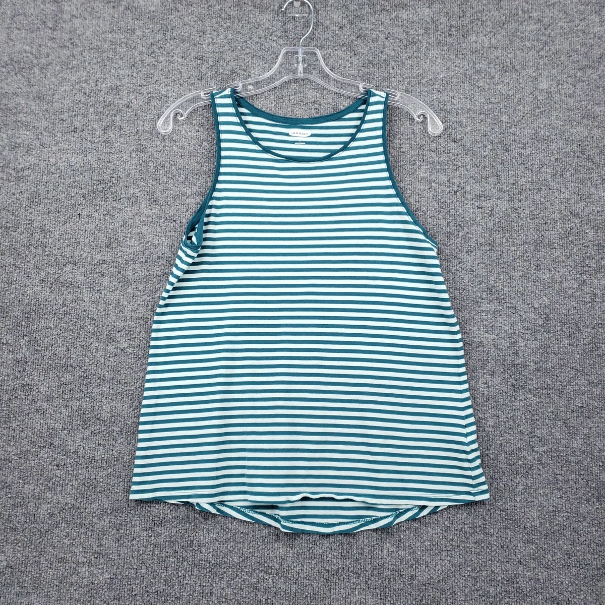 Old Navy Tank Top Womens S Small Green Round Neck Sleeveless