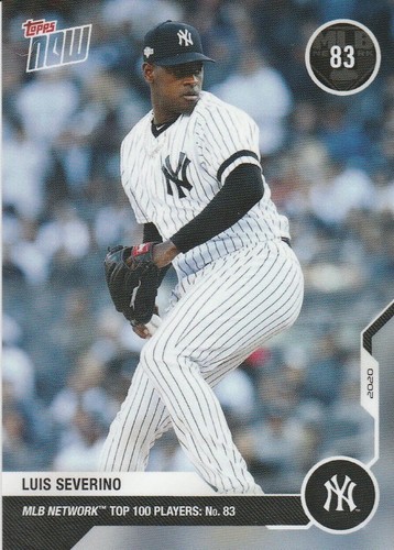 2020 Topps Now MN-83 Luis Severino