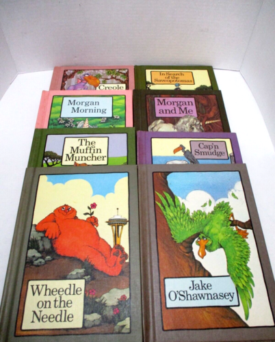 8 Serendipity Books Stephen Cosgrove Illustrated Robin James 1974-1982 HC Vtg.