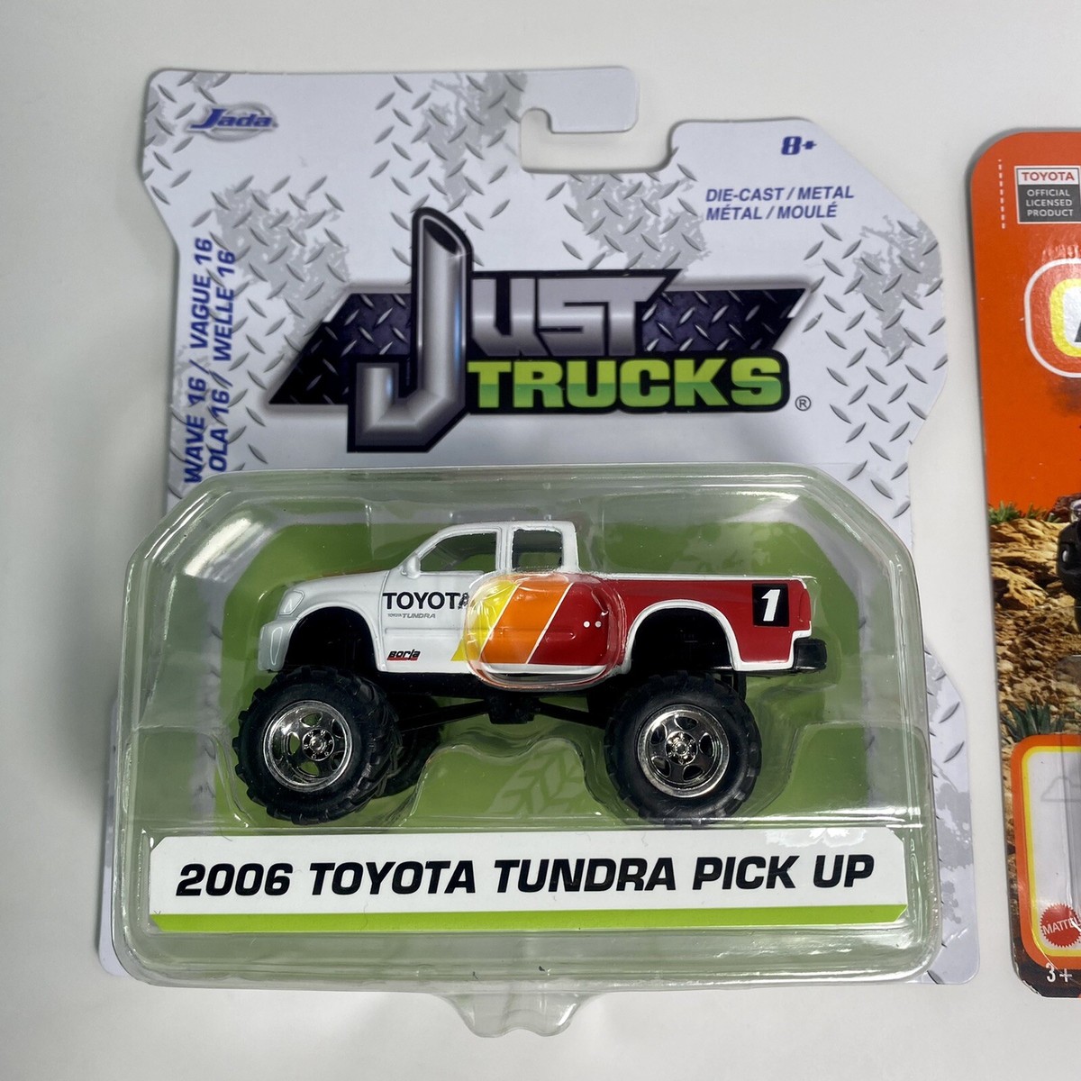 Jada Just Trucks 2006 Toyota Tundra & Matchbox 2016 Toyota Tacoma