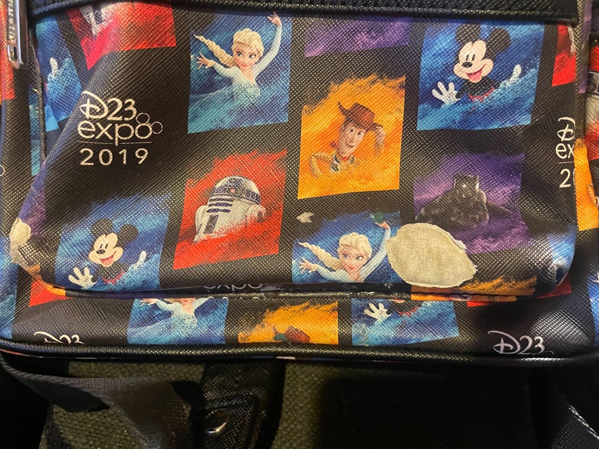 Loungefly D23 2019 expo Backpack D23 Expo Merchandise D23 Expo Loungefly Messenger Bag  main image 3