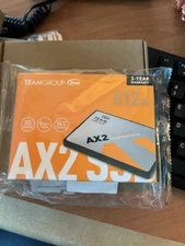 TEAMGROUP AX2 512GB 3D NAND TLC 2.5 Inch SATA III Internal Solid State Drive SSD