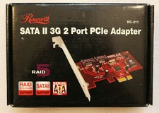 Rosewill RC-211 2 port SATA II PCI-E RAID 0/1/0 1/5 JBOD SiI3132 Chipset