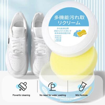 White Shoes Cleaning Cream Stains Remover Shoes Whitening