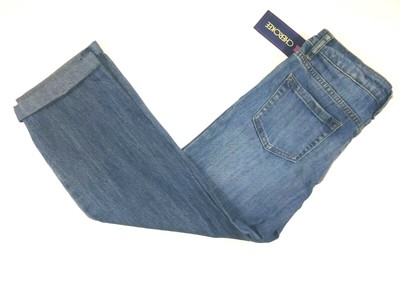 Cherokee Lafayette Girls Denim Boyfriend Crop Jeans NWT Size Girls 14