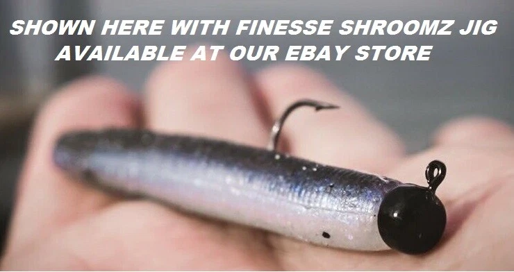 Z-Man BIG TRD NED RIG Finesse 4" ElaZtech Worms ELIGE TU COLOR NUEVO (6 POR PAQUETE) Foto 3 de 4