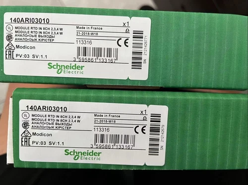 Schneider Electric New Sealed 140ARI03010 Modicon Quantum Analog Input Module - Picture 1 of 1