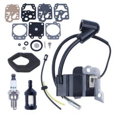 Ignition Coil For Honda GX25 FG110 HHT25 WX10K1 Spark Plug Air Fuel Filter Kit