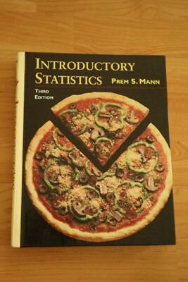 Introductory Statistics 3rd ed. von Mann 0471165468 auf Englisch Sehr Gut!!!