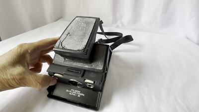 Polaroid SX-70 Land Camera Alpha 1 SE w/ Red Button Good Working