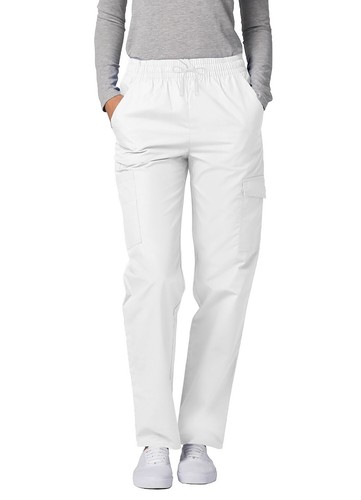 Adar Women Doctor Nurse Uniform Natural-Rise Multi Pocket Cargo Tapered Leg Pant - Picture 63 of 137