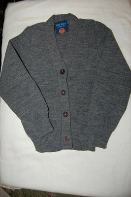 grey school cardigans