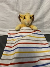 Disney Baby Lion King Simba Lovey Security Blanket Very Soft Super Cute