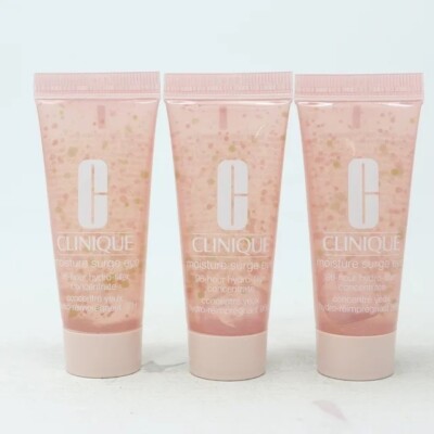 3x Clinique Moisture Surge Eye 96-Hour Hydro-Filler Concentrate 0.17oz/5ml