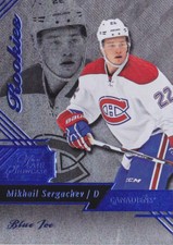 2016-17 Fleer Showcase Mikhail Sergachev /199 Rookie Flair BLUE ICE Canadiens