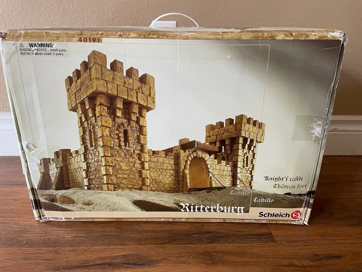 Schleich big cheap knight's castle