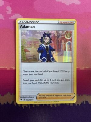 Pokemon Karte Adaman Astral Radiance Holo Rare 135/189 Near Mint