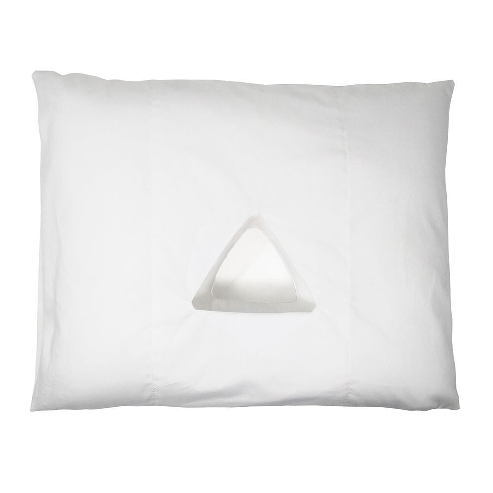 Almohada perforadora de oreja para durmientes laterales, orificio para oreja cojines mezclados de algodón