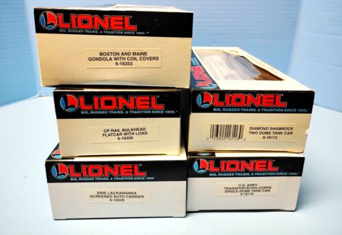 LIONEL 6-11726 ERIE LACKAWANNA FREIGHT SET WITH HORN O GAUGE/USED - Picture 8 of 16