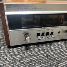 SHERWOOD S-7100 AM/FM Stereo Receiver 100 Tested VTG