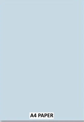 A5 or A4 PASTEL LIGHT BLUE PAPER 80gsm SHEETS - ARTS AND CRAFTS - SELECT AMOUNT