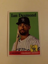2019 Topps Archives Ian Desmond #42 Colorado Rockies