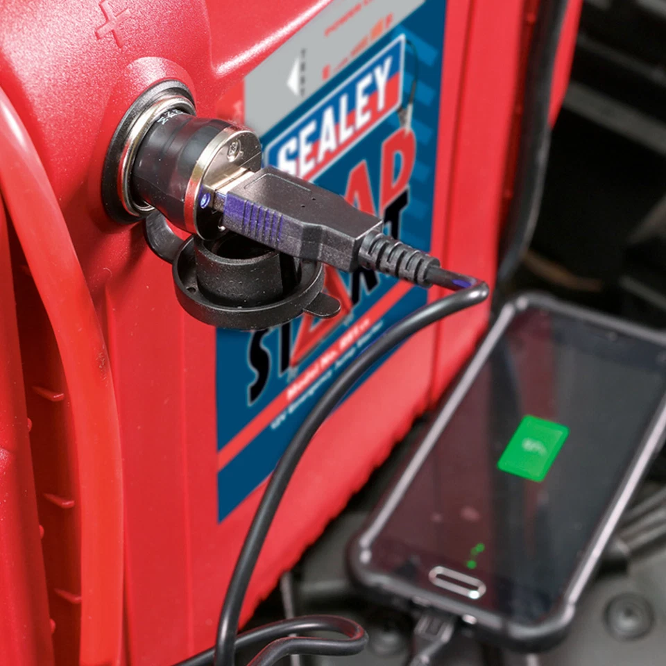 Sealey Tools RS1 RoadStart Jump Start Starter Booster Emergency Power Pack 12V - Image 4 of 4