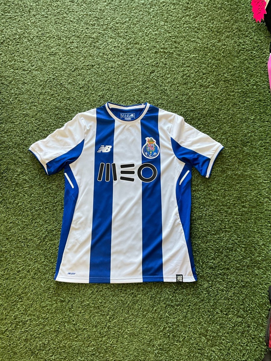 New Balance FC Porto Men's Home Jersey 17/18 - White/Blue | eBay