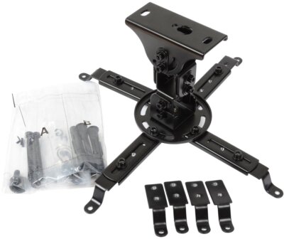 LCD DLP Tilt Swivel Sloped Projector Ceiling Mount Bracket Fit Flat and Vault...
