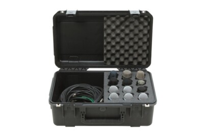 SKB 3i-2011-MC12 iSeries Injection Molded Case for 12 Microphones 789270994096