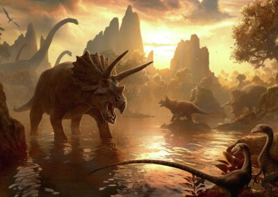 62493 DINOSAURS Wall Decor Print Poster