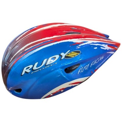 Rudy Project Syton Supercomp Racing Helmet Blue Red Size S-M 54-58 21.25-22.75